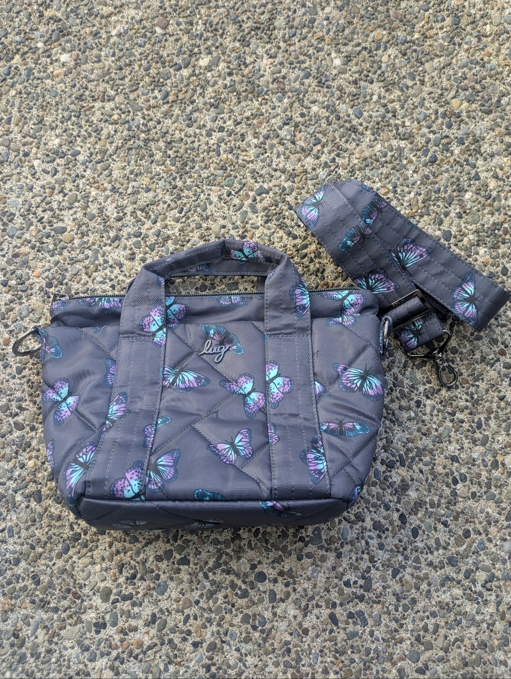 Lug Dory Mini Butterfly Gray Bag